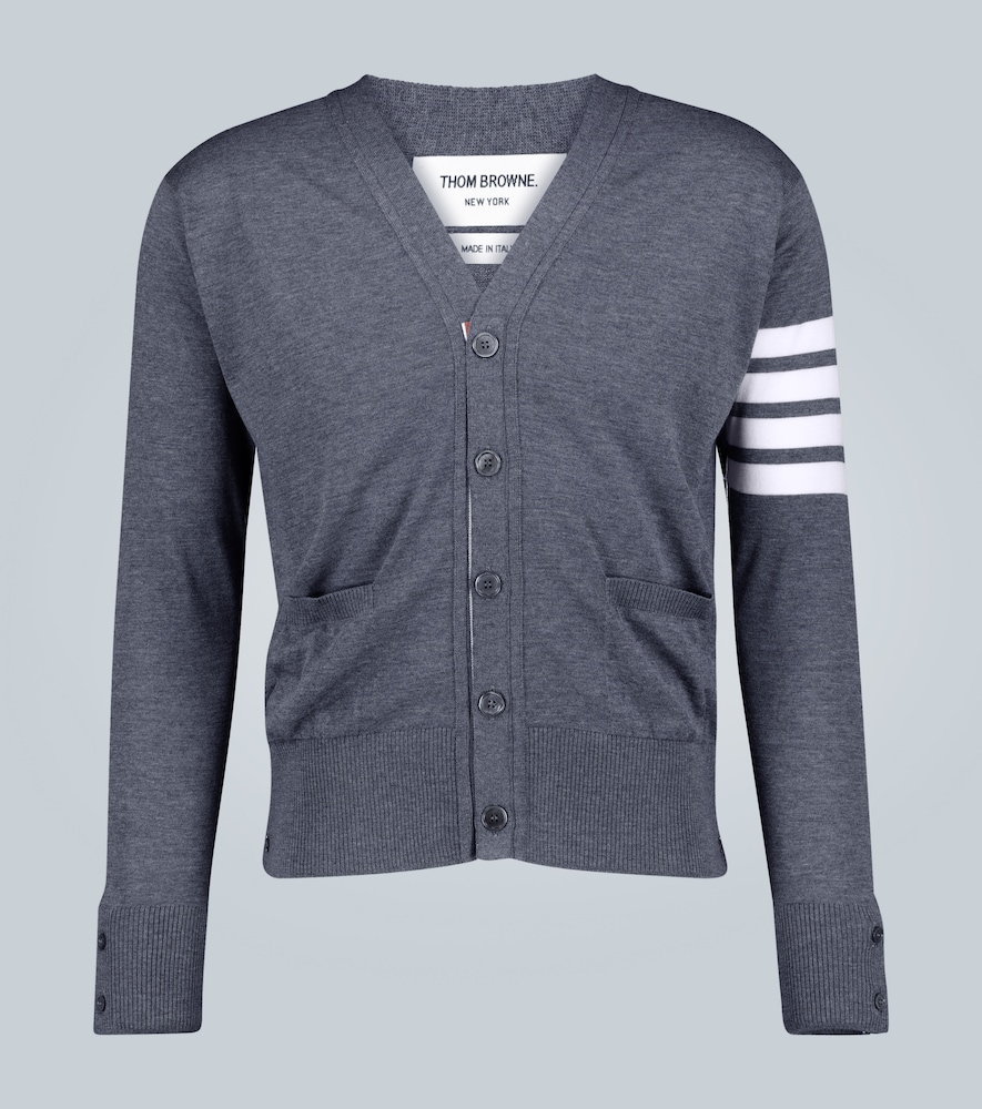 Thom Browne 4-Bar wool cardigan