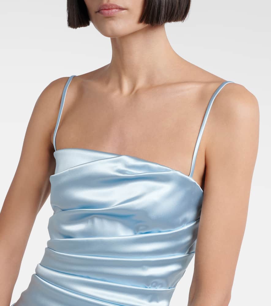 Satin minidress
