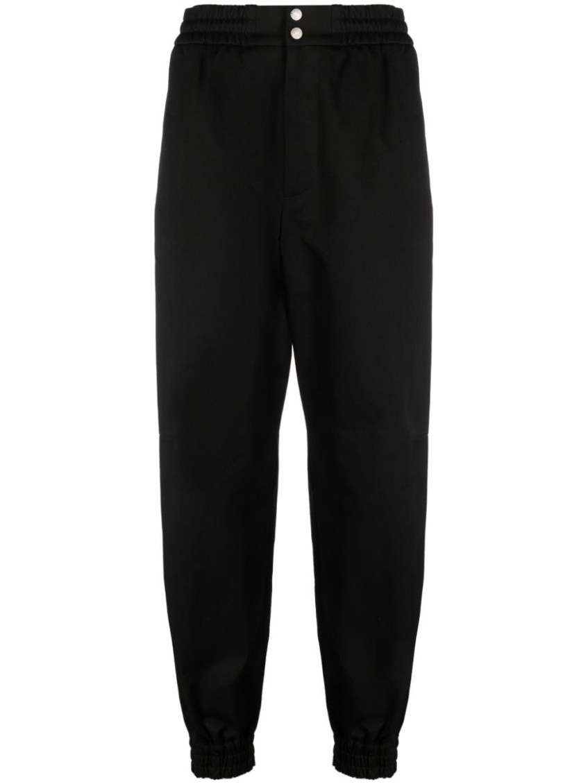 Mid-rise Tapered-leg Trousers