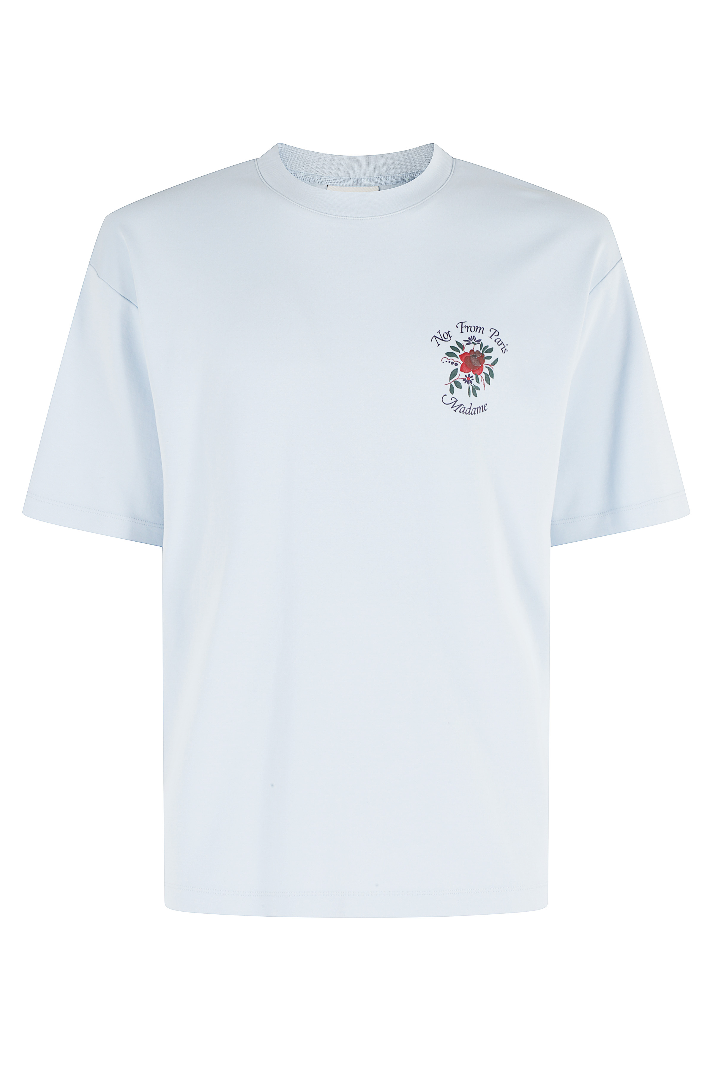 Tshirt Rose Blue Cotone T-shirt - Men