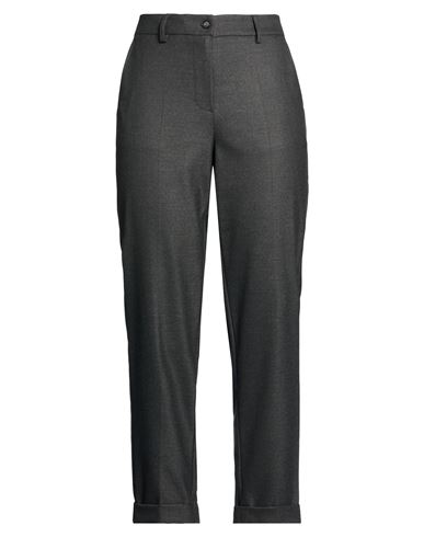 Woman Pants Charcoal Size 8 Polyester, Viscose, Elastane