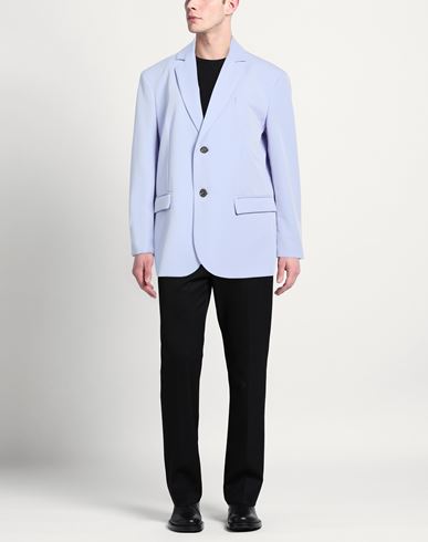 Man Blazer Lilac Size XL Polyester, Viscose, Elastane