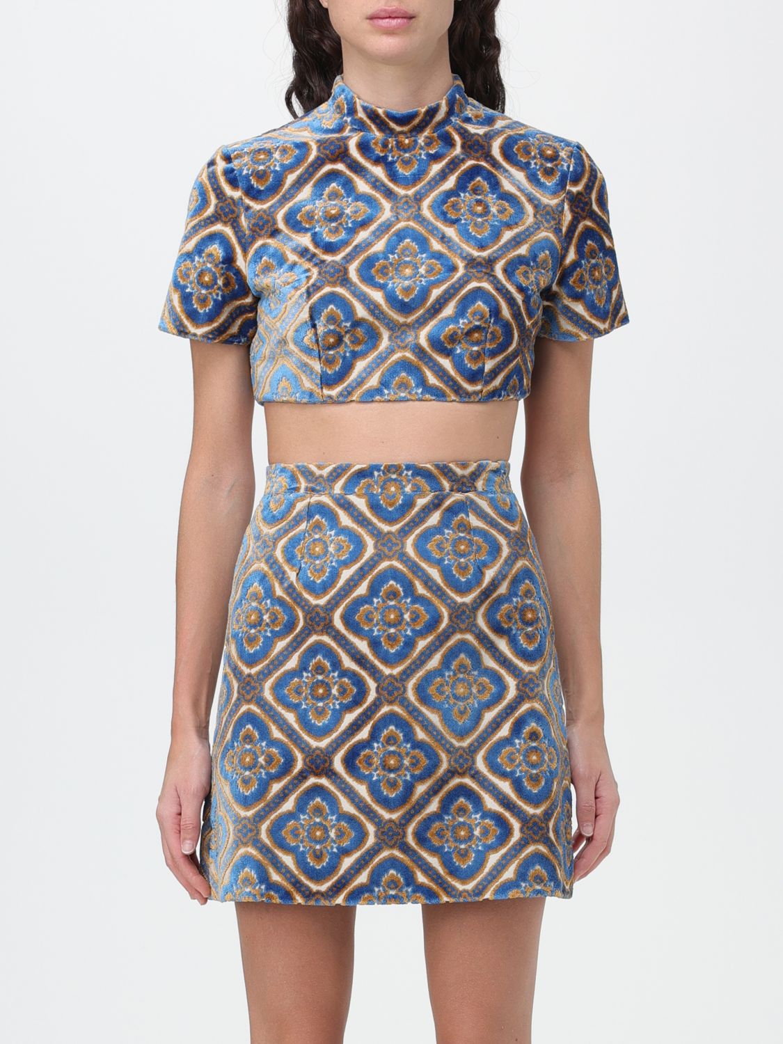 Top Woman color Blue