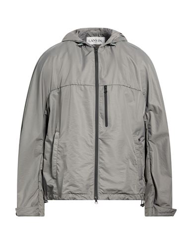 Man Jacket Grey Size 40 Polyamide, Polyester