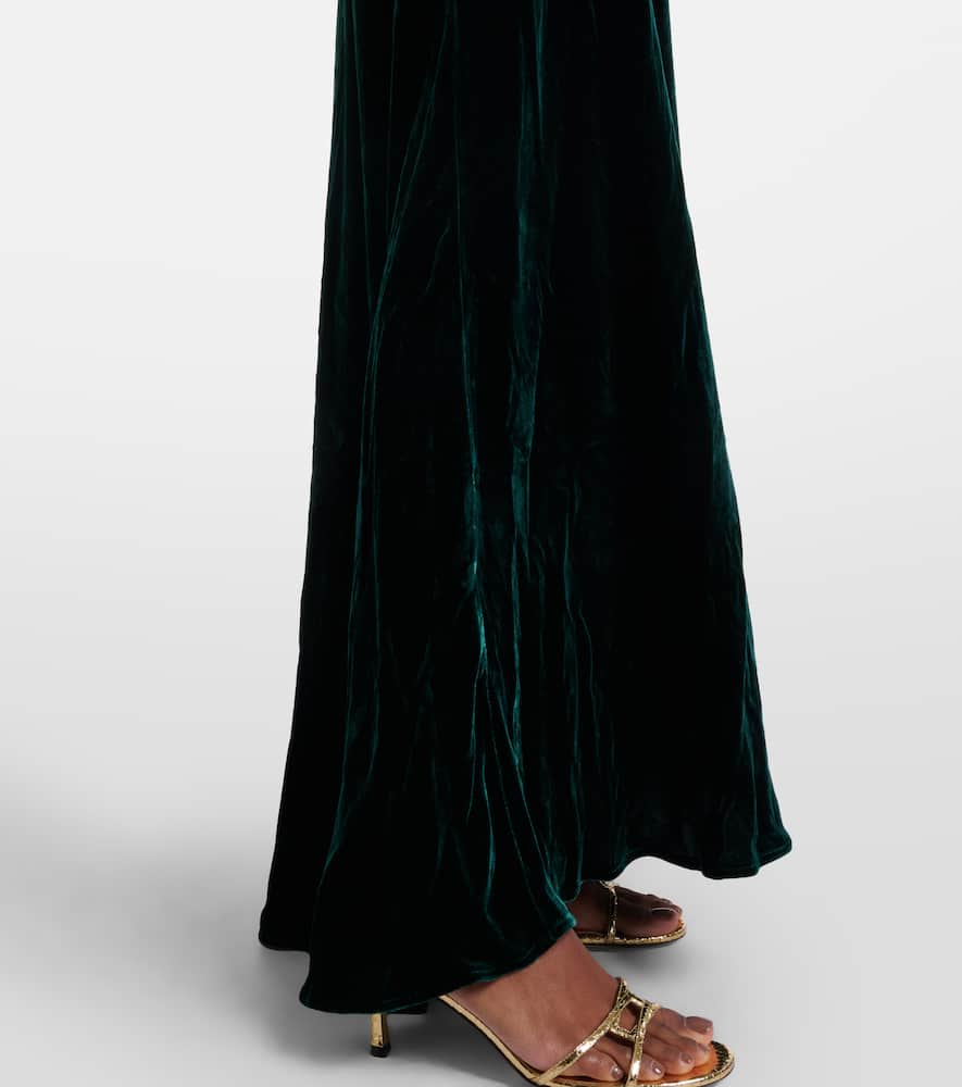 Emory velvet gown