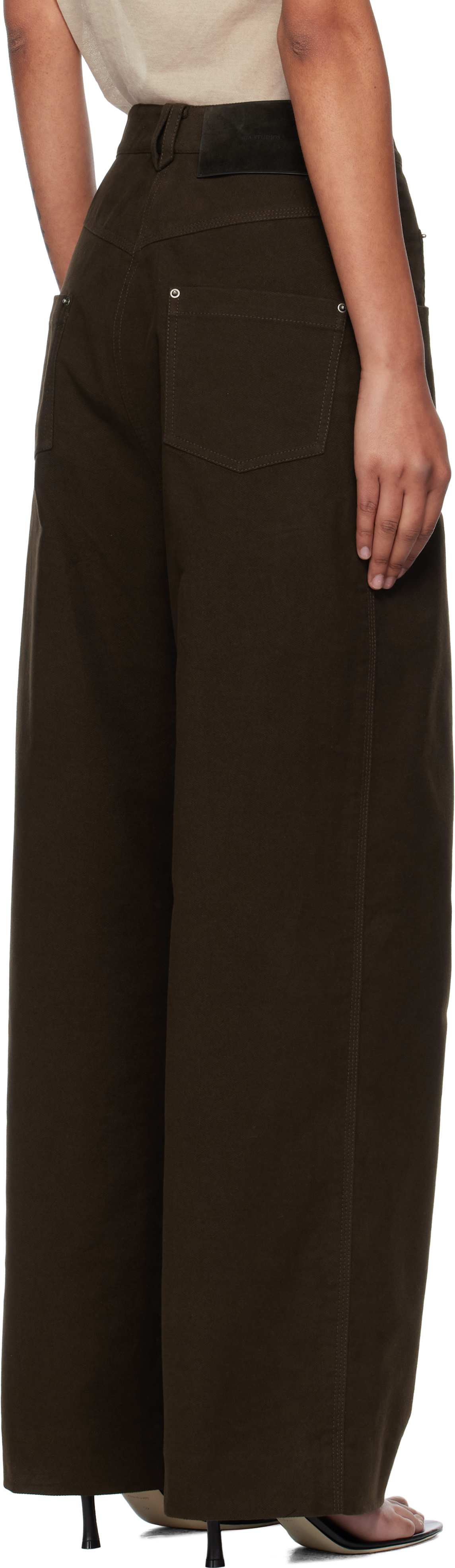 Brown Grace Trousers