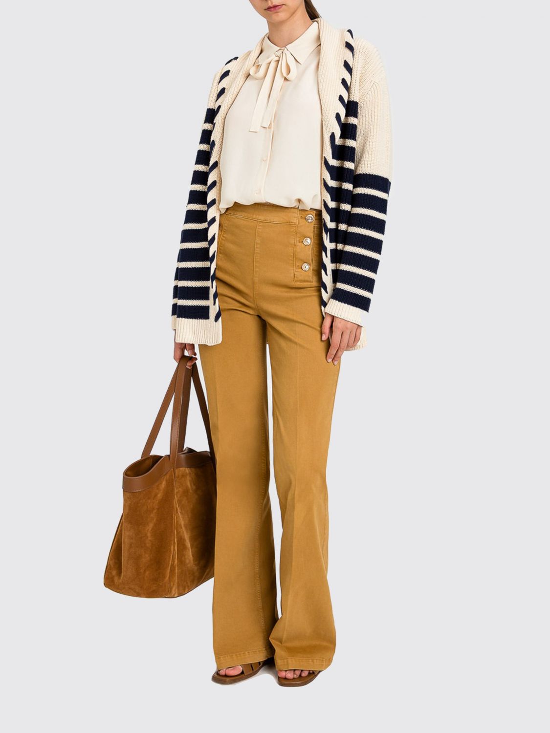 Jacket Woman color Striped