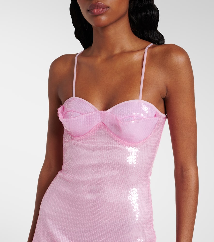 Sequined minidress