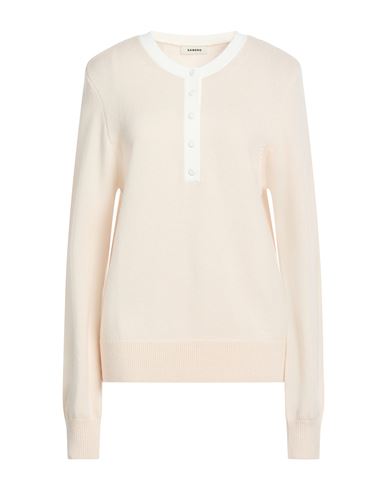 Woman Sweater Beige Size 1 Wool, Cashmere