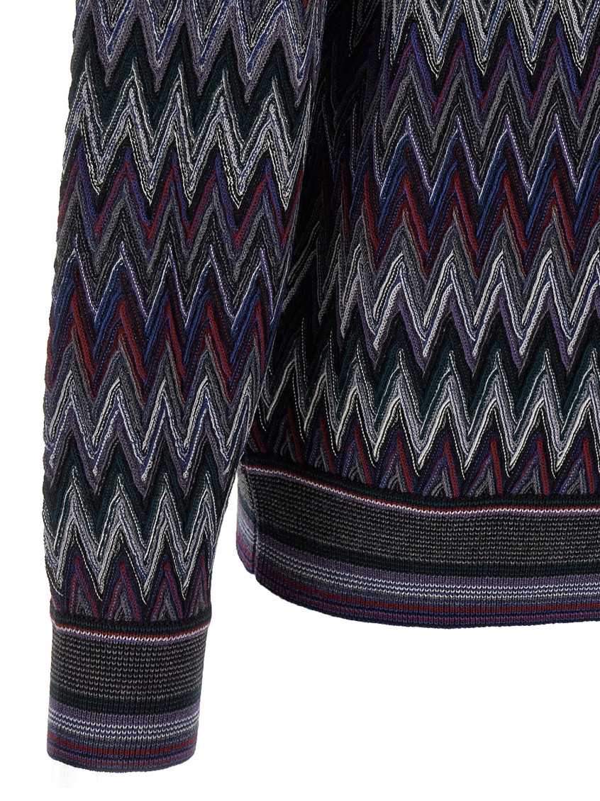 Zigzag Pattern Sweater
