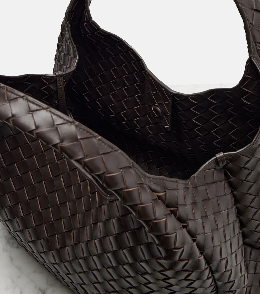 Campana Intrecciato Large leather tote bag