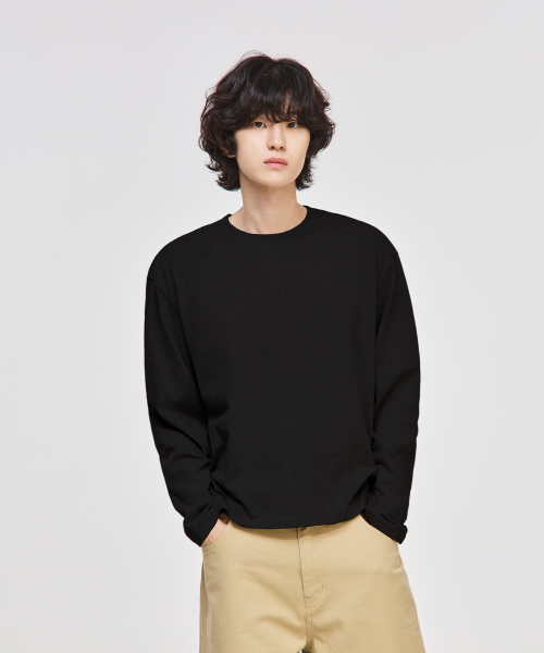 Cropped Long Sleeve T-Shirt
