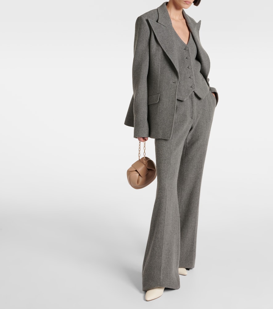 Coleridge wool and cashmere vest
