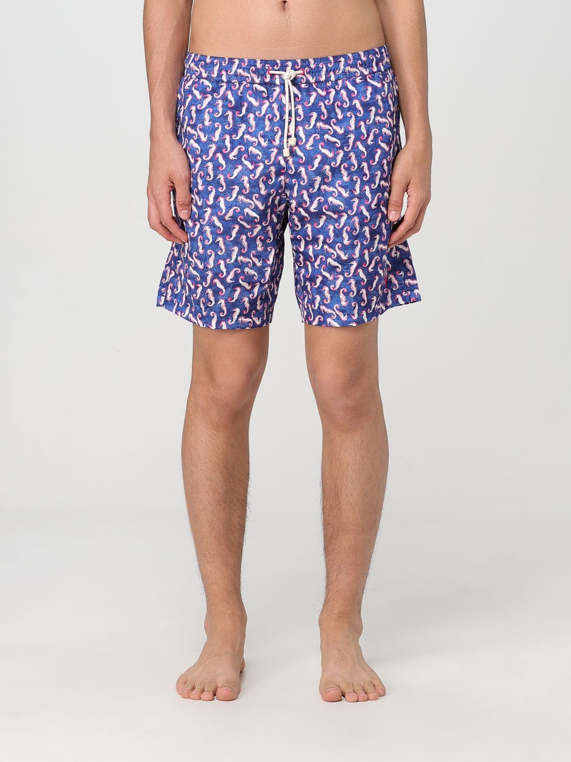 Swimsuit Men color Navy