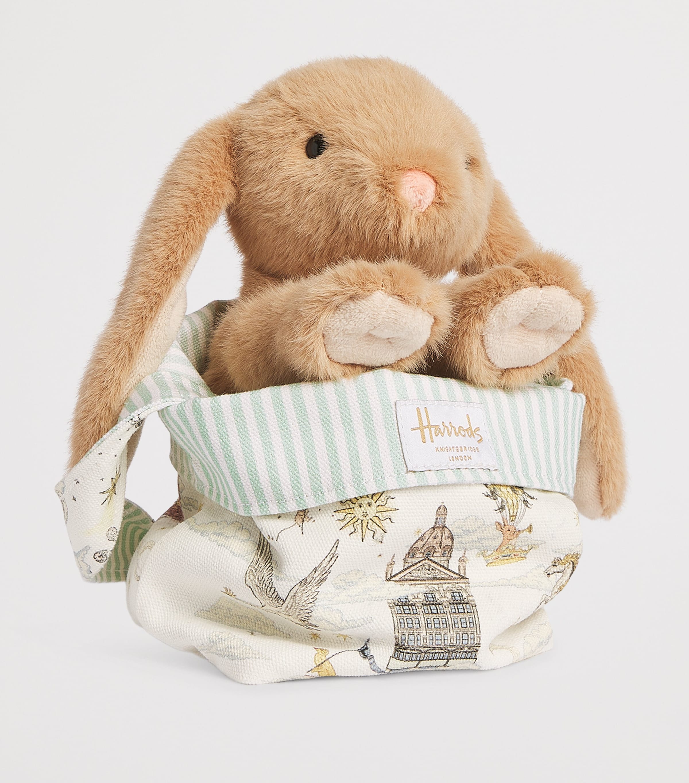 Bunny in Bag Soft Toy
