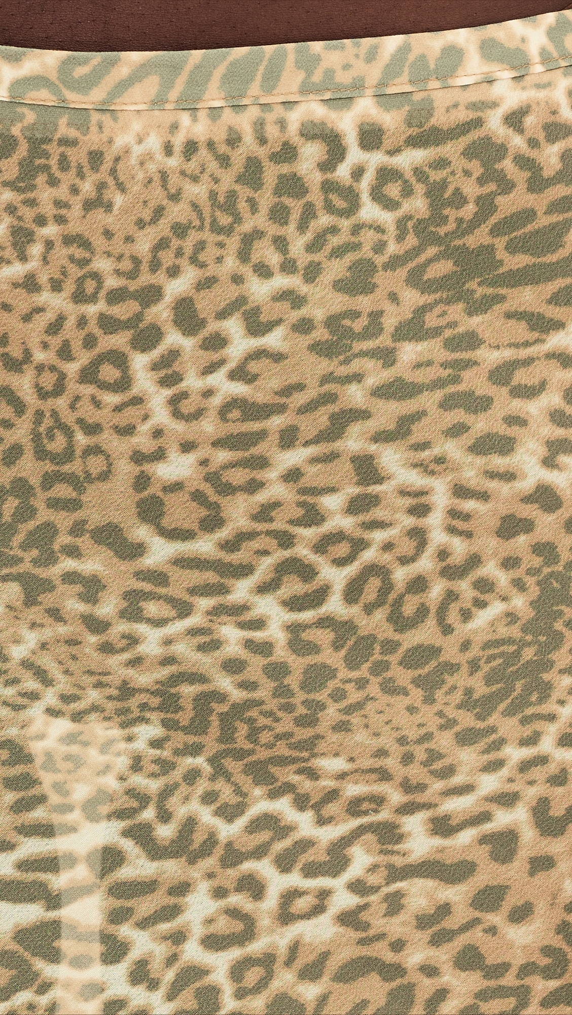 Shoreline Midi Skirt Leopard