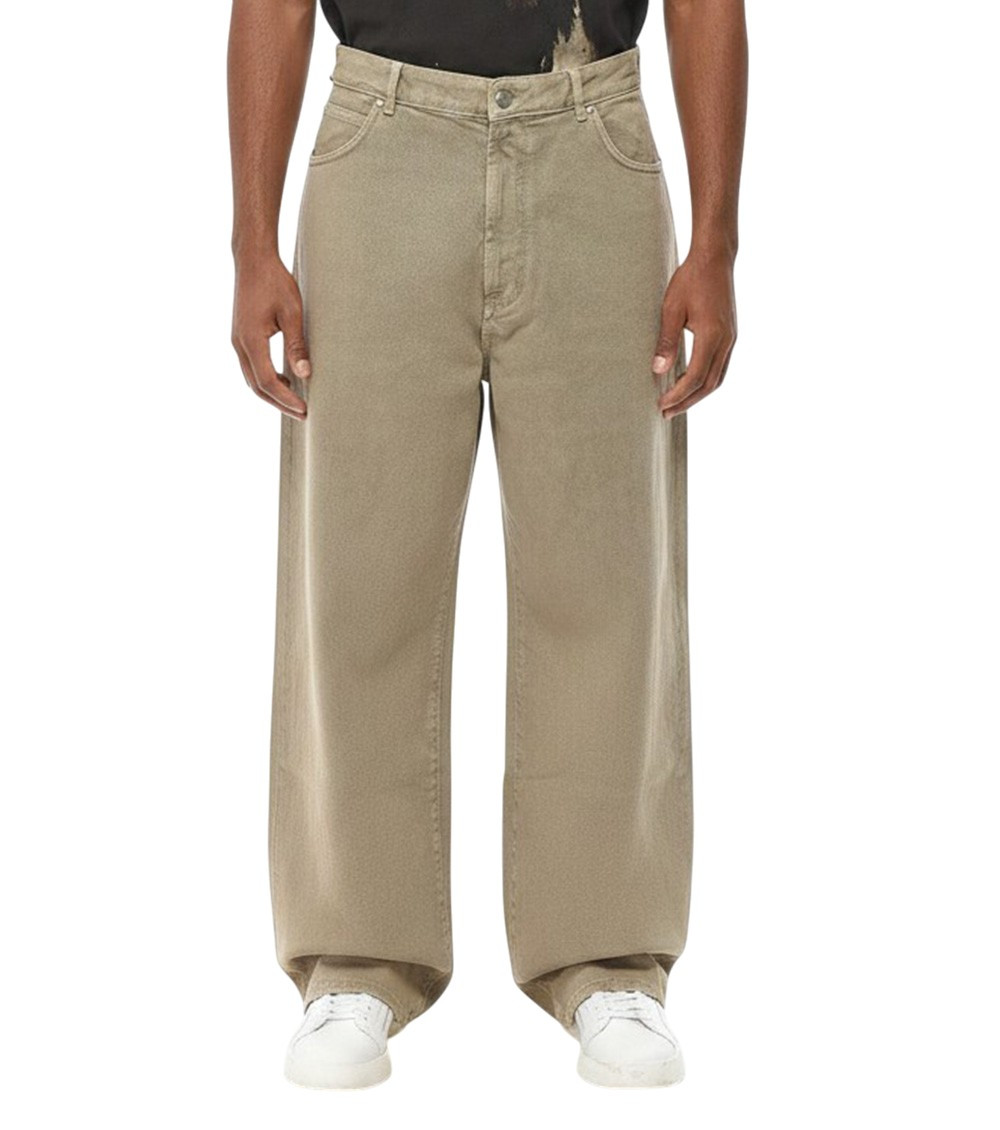 Army Green Denim Chicago Jeans