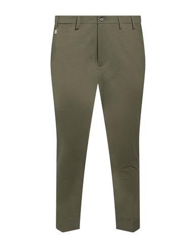 Man Pants Military green Size 36 Cotton, Polyamide, Elastane