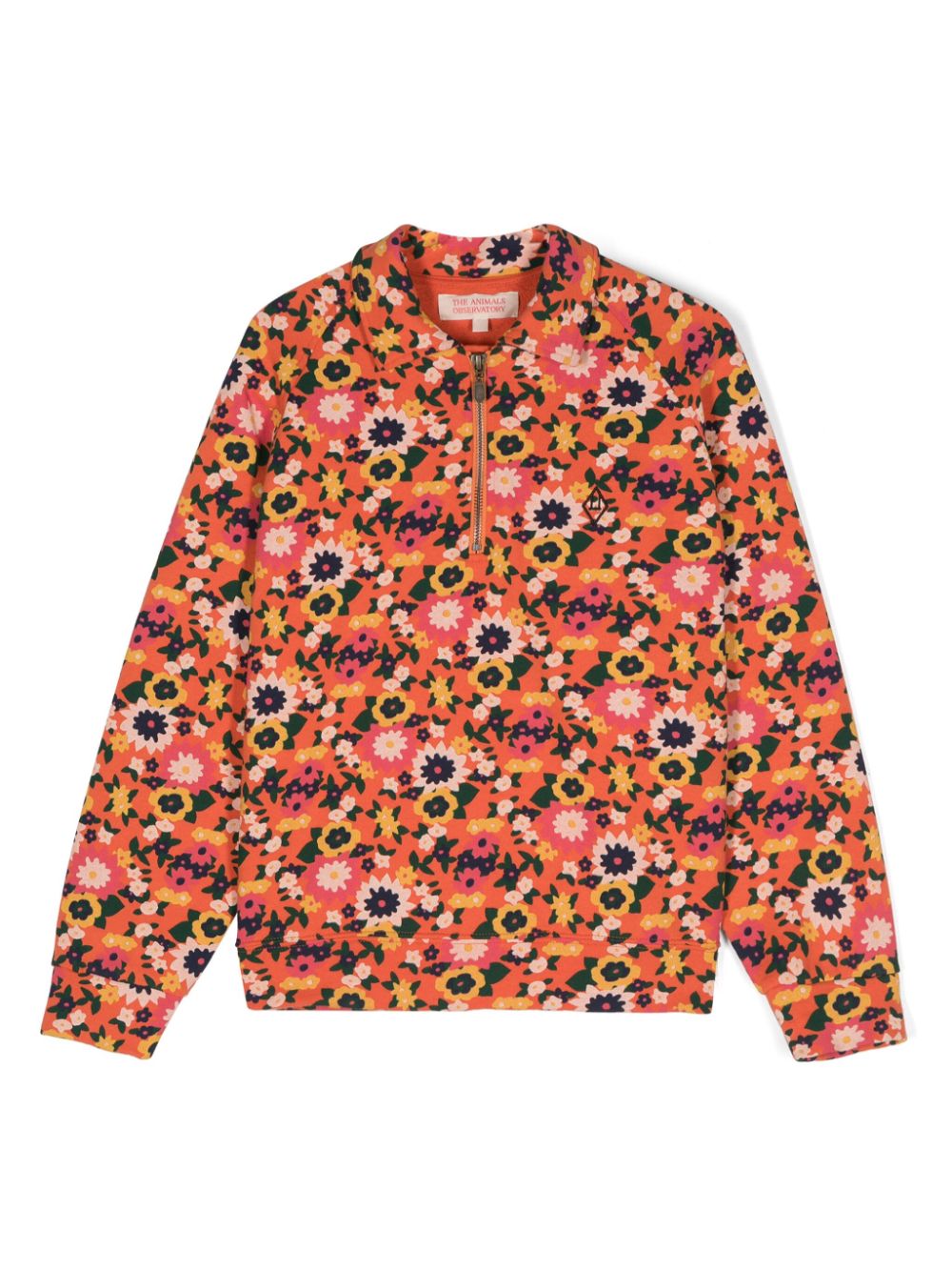 Seahorse cotton sweatshirt - Orange