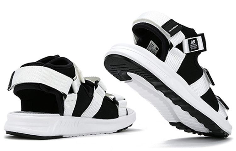Open Toe Flat Heel Sports Unisex White Sandals