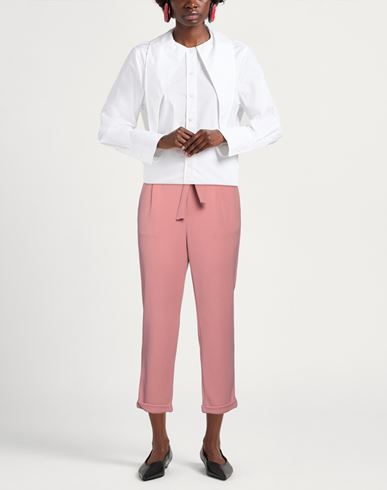 Woman Pants Antique rose Size 8 Polyester, Elastane