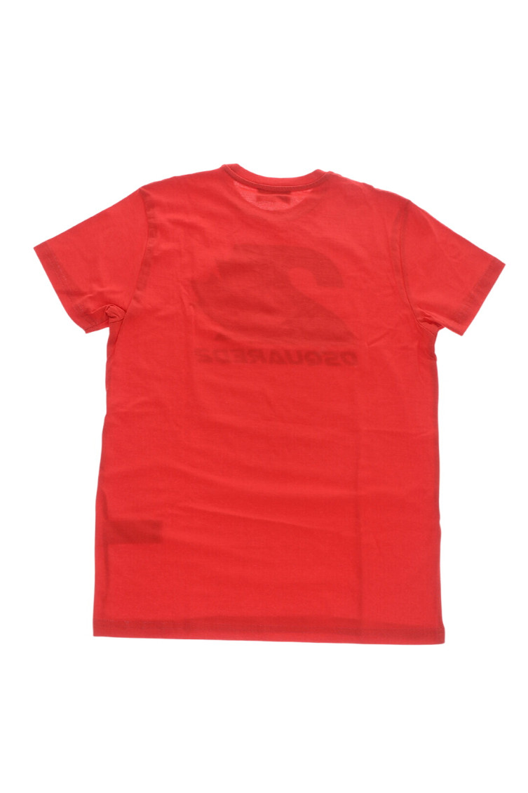 Boys Red Graphic T-Shirt