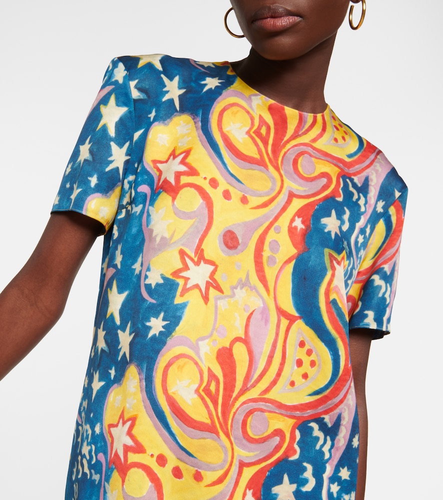Printed minidress