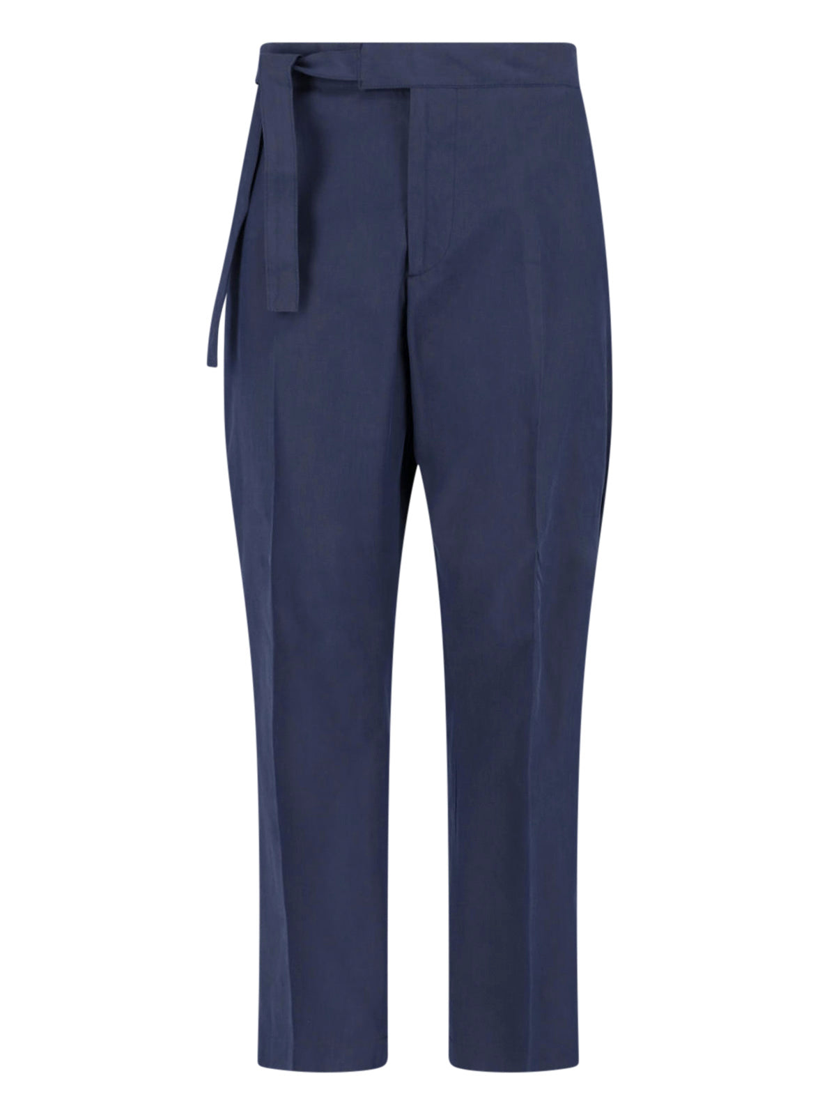 Men's Cotton-Lyocell Trousers with Viscose Lining