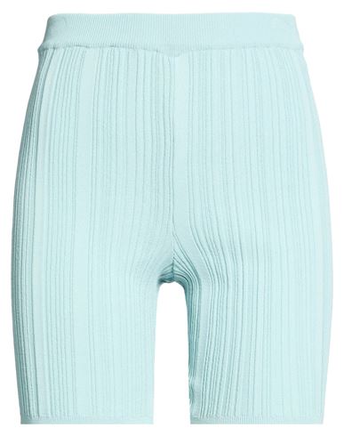 Woman Shorts & Bermuda Shorts Sky blue Size XS Viscose, Polyamide