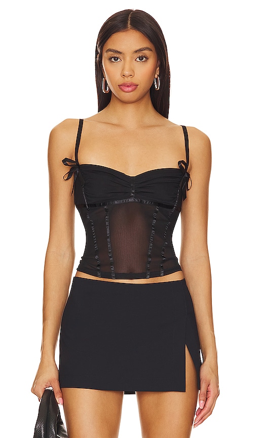 LIONESS Iconic Cami in Black. -  XS also in L