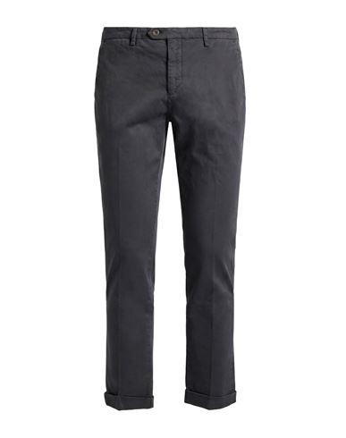 Man Pants Charcoal Size 33 Cotton, Elastane
