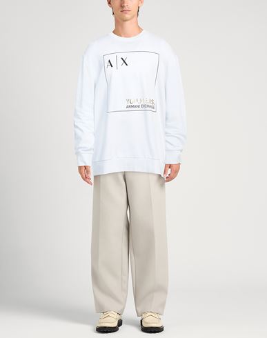 Man Sweatshirt White