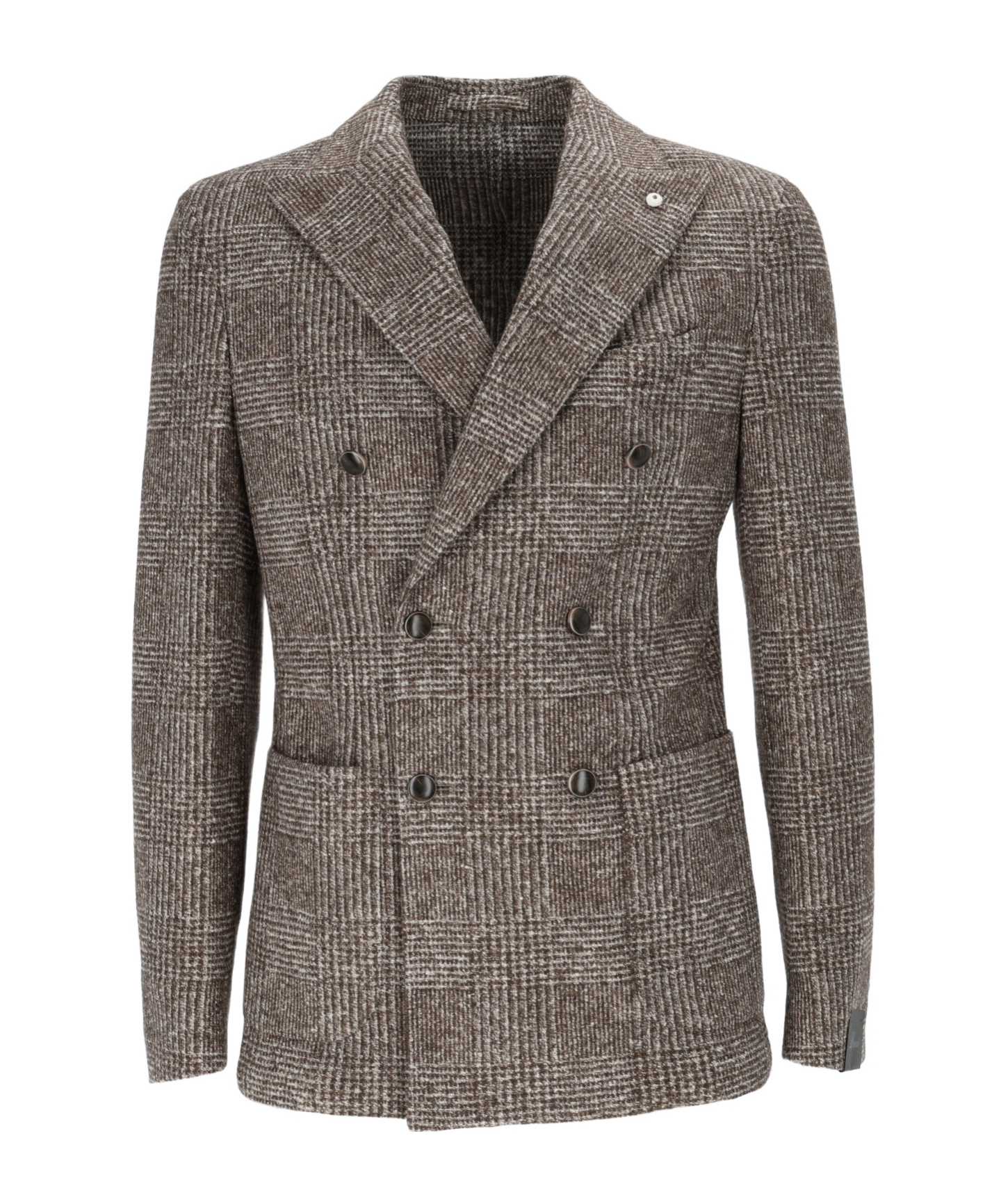 Double-breasted suit jacket