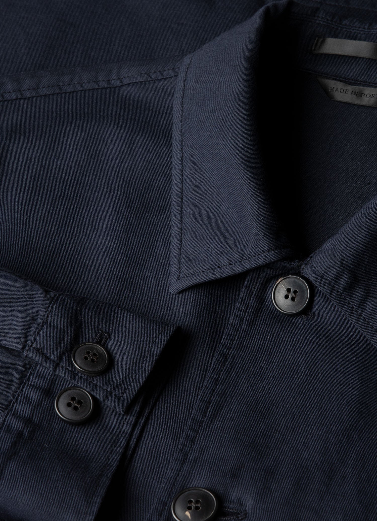 Men's Cotton Linen Jacket in Navy XL
