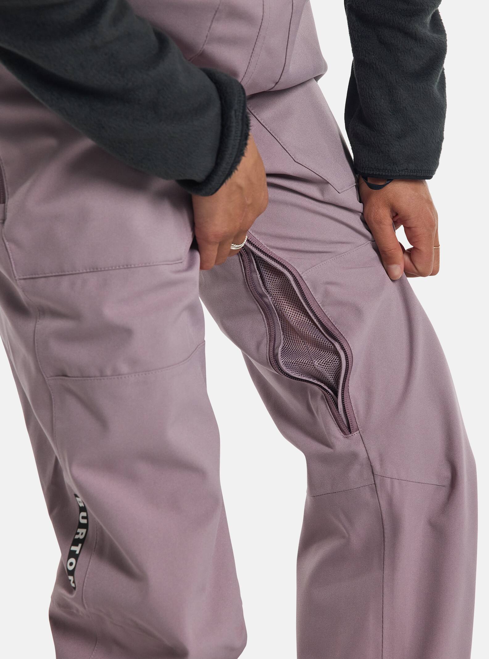 Burton Women's Avalon 2L Stretch Bib Pants, Elderberry, XS