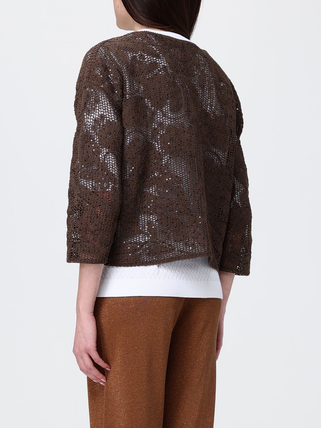 Sweater Woman color Coffee