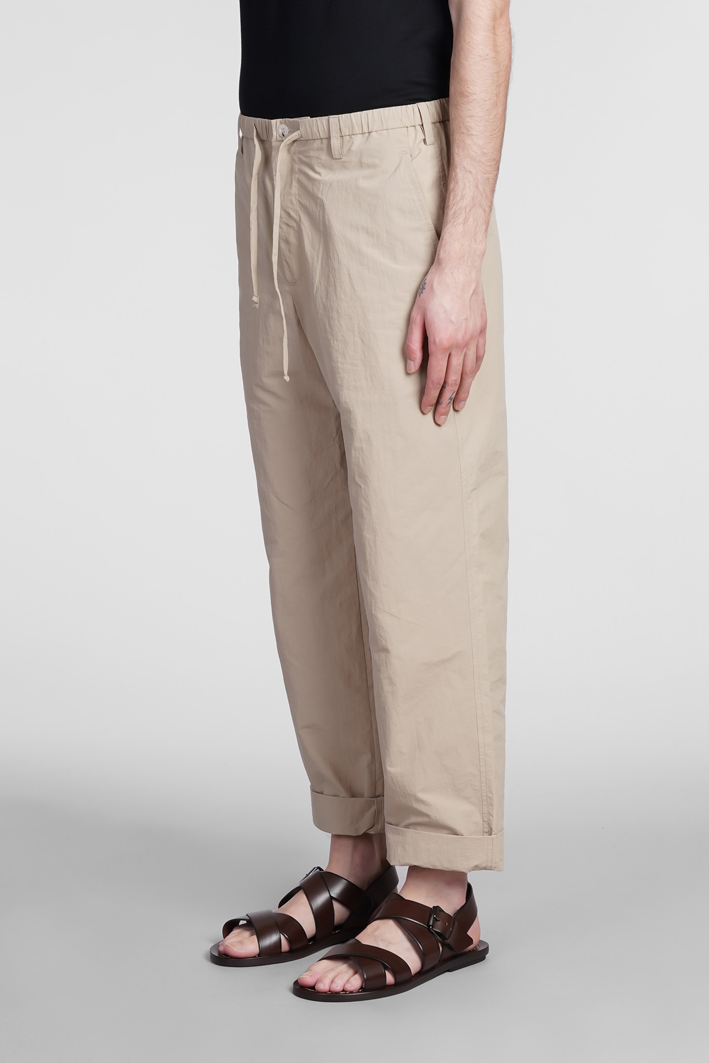 Morris Pants In Beige Nylon