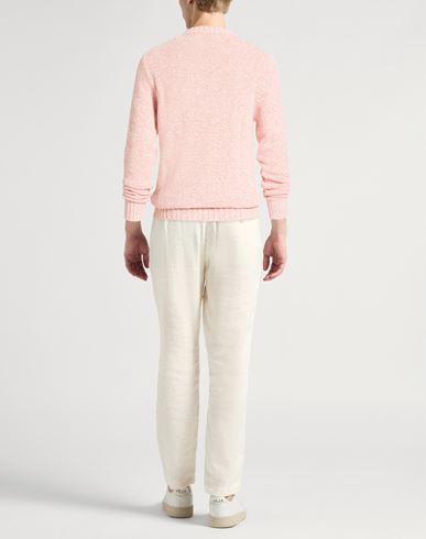 Man Sweater Coral Size L Cotton, Polyester