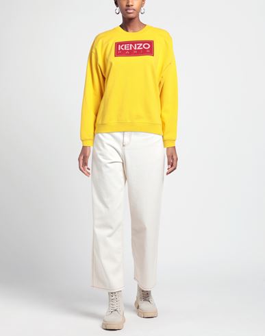 Woman Sweatshirt Yellow