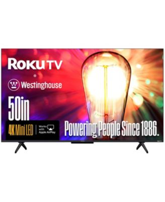 50 Mini Led 4k Uhd Roku Tv W Qled Dolby Vision Apple Homekit Airplay 2