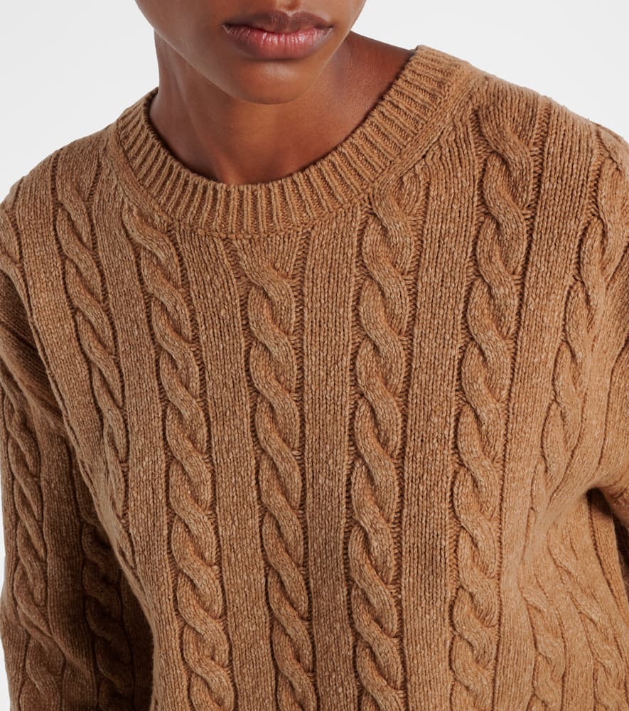 Lido cable-knit wool sweater
