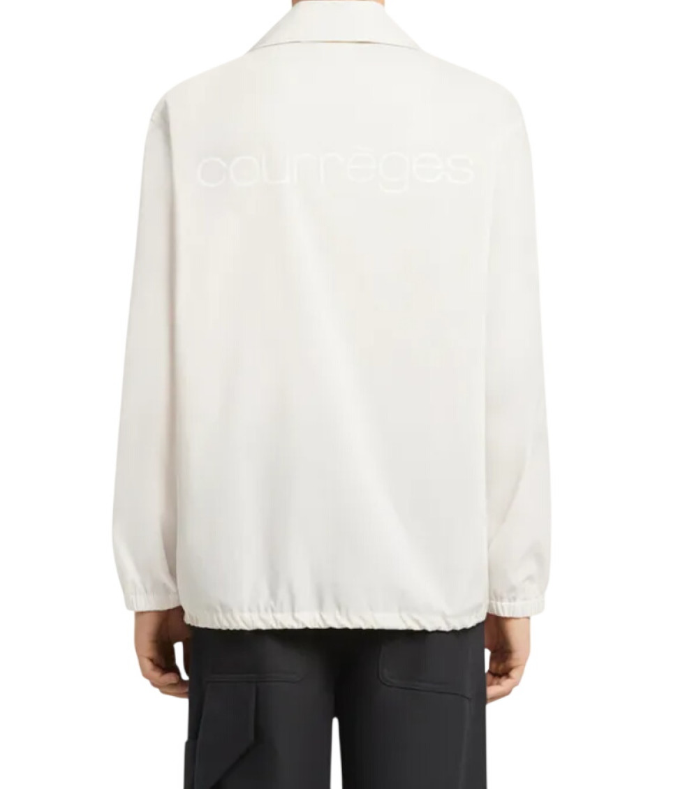 Off White Notched lapel Jacket