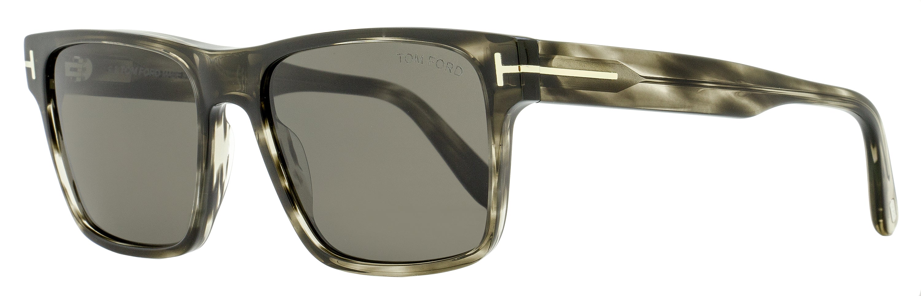 TF1205 Rectangular Acetate Sunglasses — Gray
