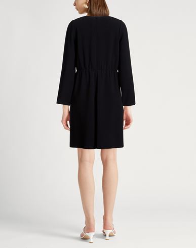 Woman Mini dress Black Size 4 Triacetate, Polyester