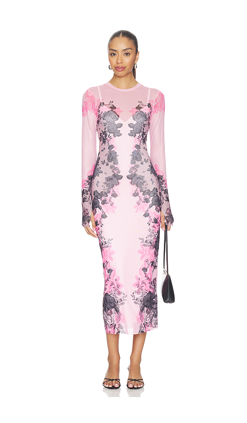 AFRM Ashland Dress in Lace Net. 1X also in S, XXS, XS, M