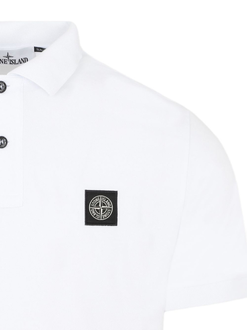 Stone Island - cotton polo regular fit short sleeve