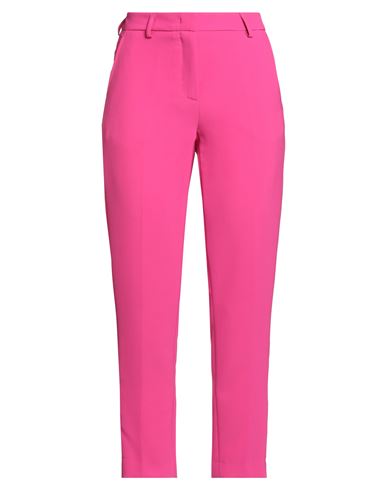 Woman Pants Fuchsia Size 4 Polyester, Elastane