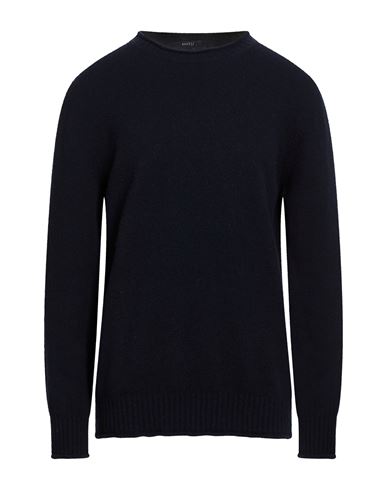 Man Sweater Navy Size L Virgin Wool, Polyamide