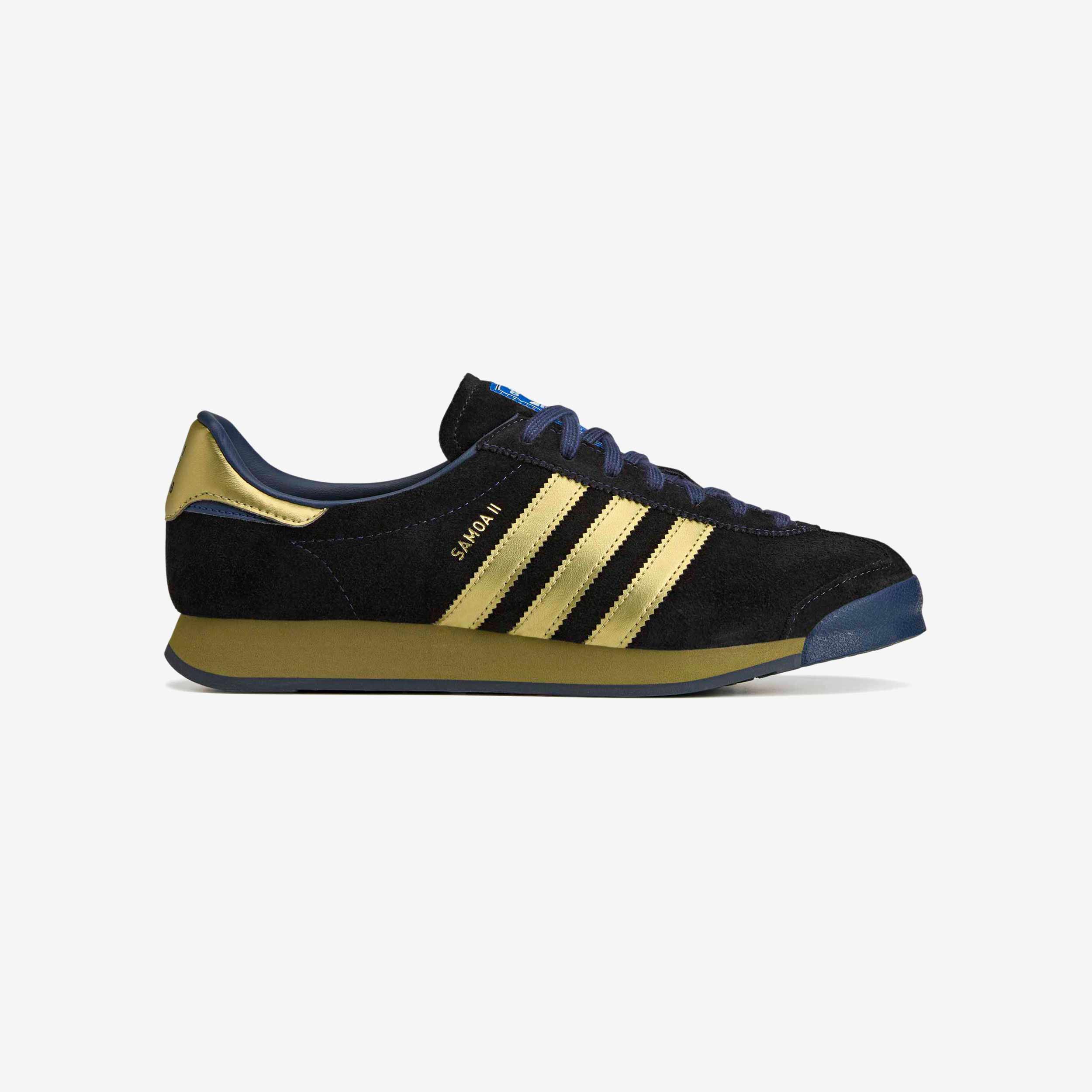 Adidas Samoa II SPZL - tech indigo/matte gold/night indigo - male