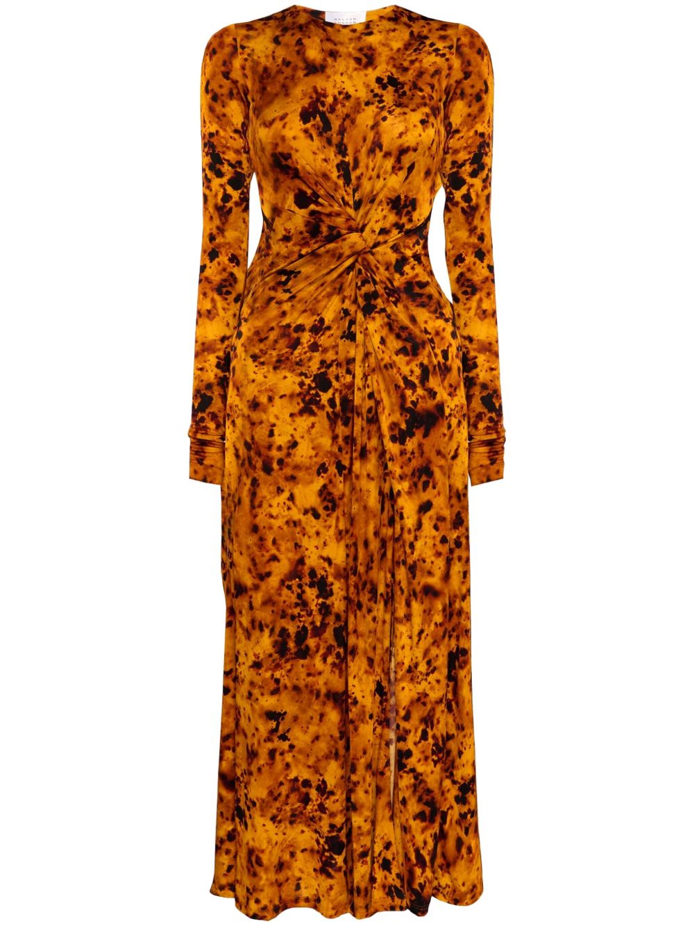 Printed dress - Orange